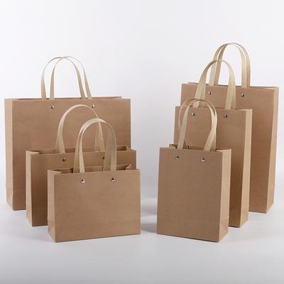 Available size heavy-duty craft paper bag nail handle in stock