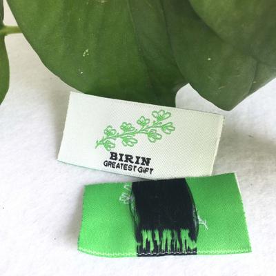 Fashion cheap Damask color Custom Garment Woven Labels For handmade items